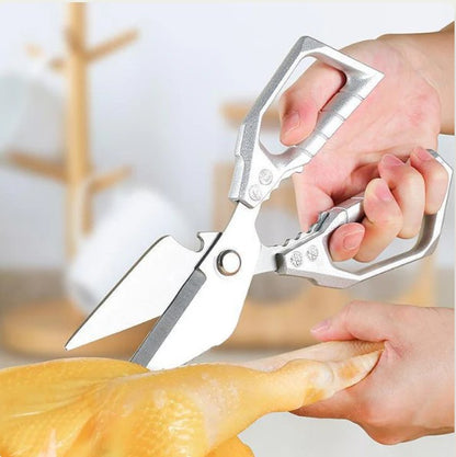 Découpez Poulet, Viande, Poisson & Légumes en 30 Secondes Sans Effort — Ciseaux de Cuisine Multifonctionnel Premium+🎁 Mandoline OFFERTE
