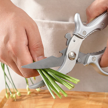 Découpez Poulet, Viande, Poisson & Légumes en 30 Secondes Sans Effort — Ciseaux de Cuisine Multifonctionnel Premium+🎁 Mandoline OFFERTE