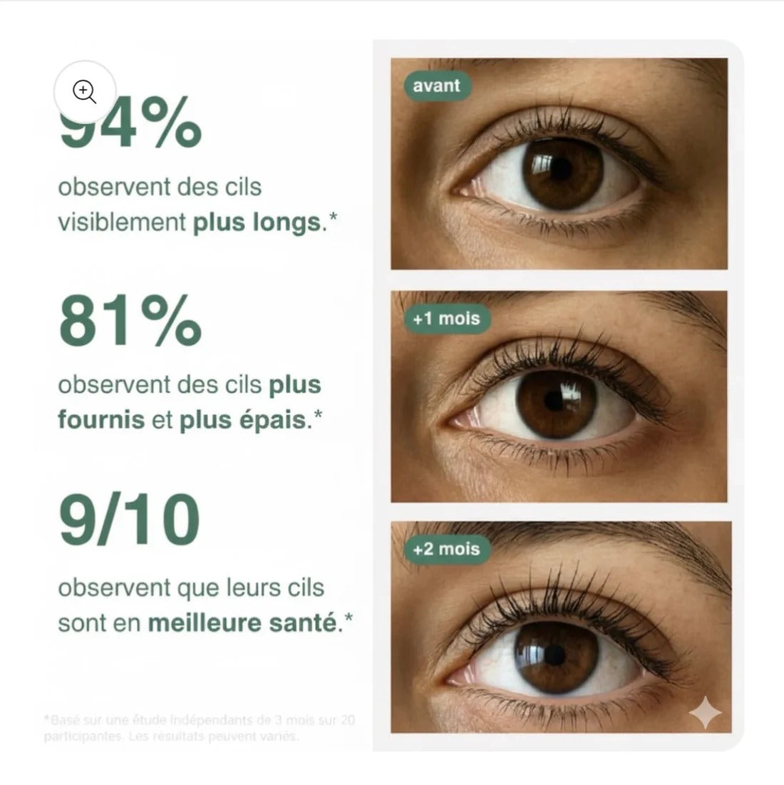 🌟 Des Cils Longs, Fournis et Magnétiques en 28 Jours — Sans Extensions ni Faux Cils —  Sérum de Croissance pour Cils  — 1 ACHETE+ 1 OFFERT