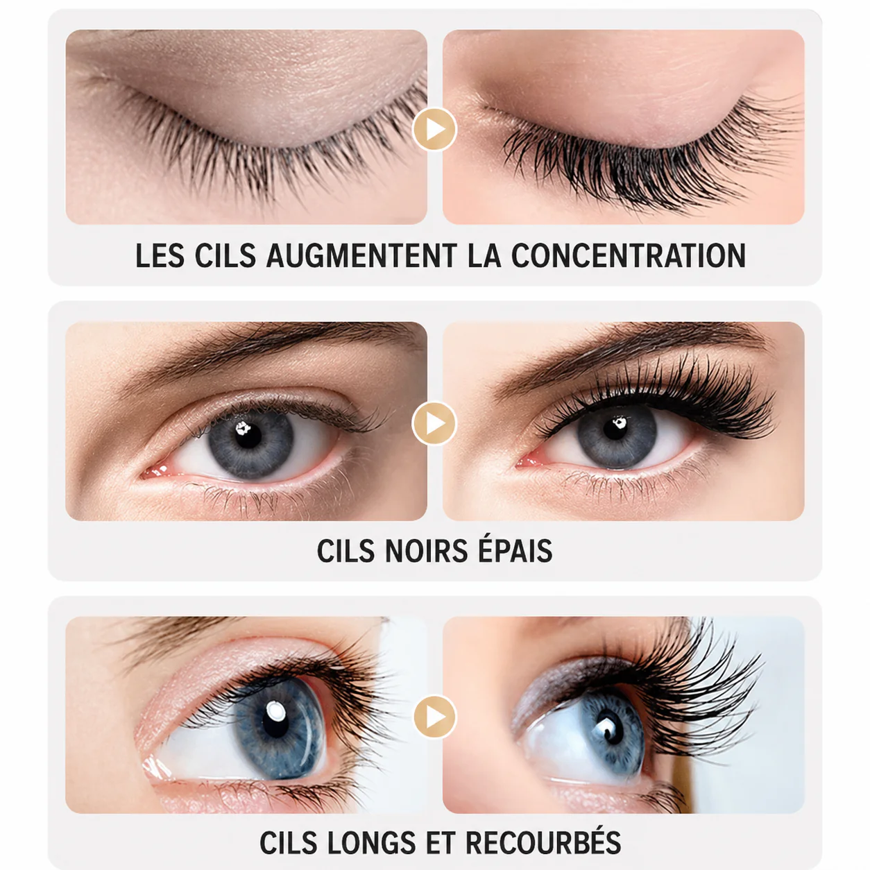 🌟 Des Cils Longs, Fournis et Magnétiques en 28 Jours — Sans Extensions ni Faux Cils —  Sérum de Croissance pour Cils  — 1 ACHETE+ 1 OFFERT